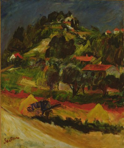 Landscape in Ceret by Chaim Soutine